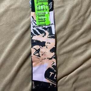 Stance Black and Pink Graphic Socks